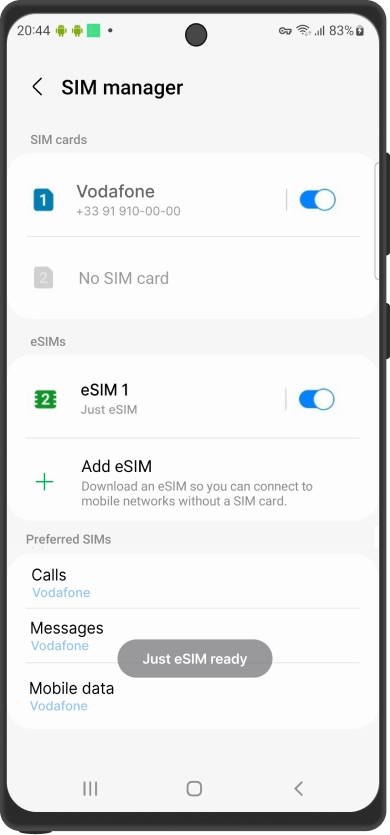 Just eSIM ready